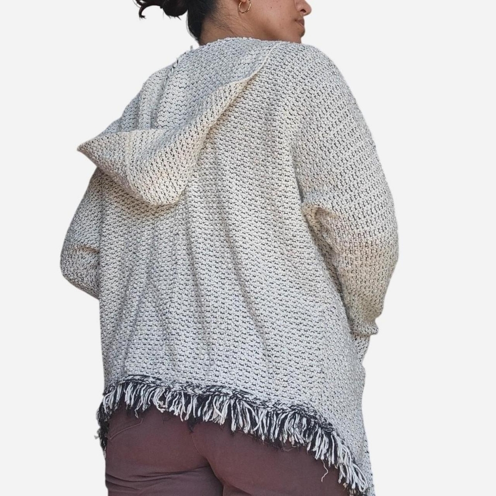 Cotton Ramie Free People Hooded Sweater